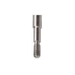 stepped shaft (7/8" / 22mm diameter), Rhodium, Nr. 4