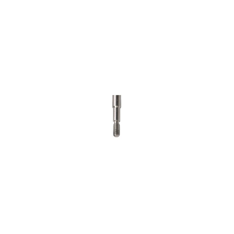 stepped shaft (7/8" / 22mm diameter), Rhodium, Nr. 4