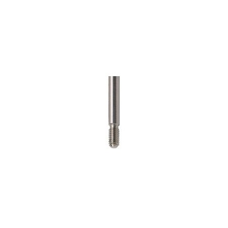 simple shaft (7/8" / 22mm diameter), Rhodium, Nr. 4