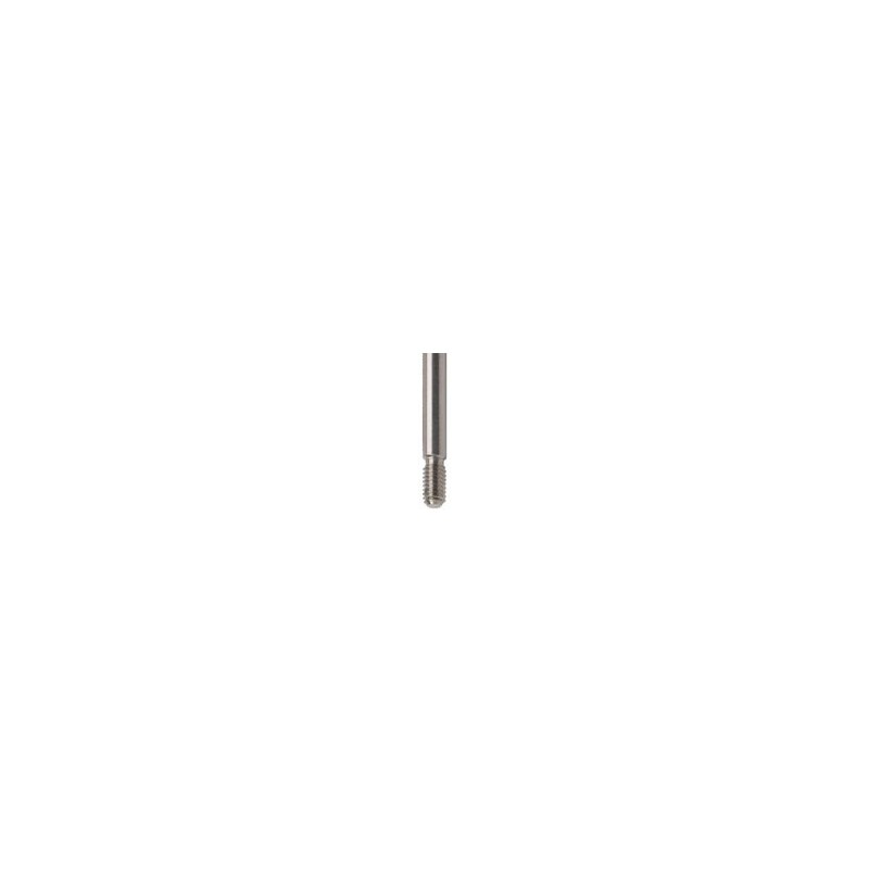 schlichter Schaft (15/16" / 24mm Durchmesser), Rhodium, Nr. 5S