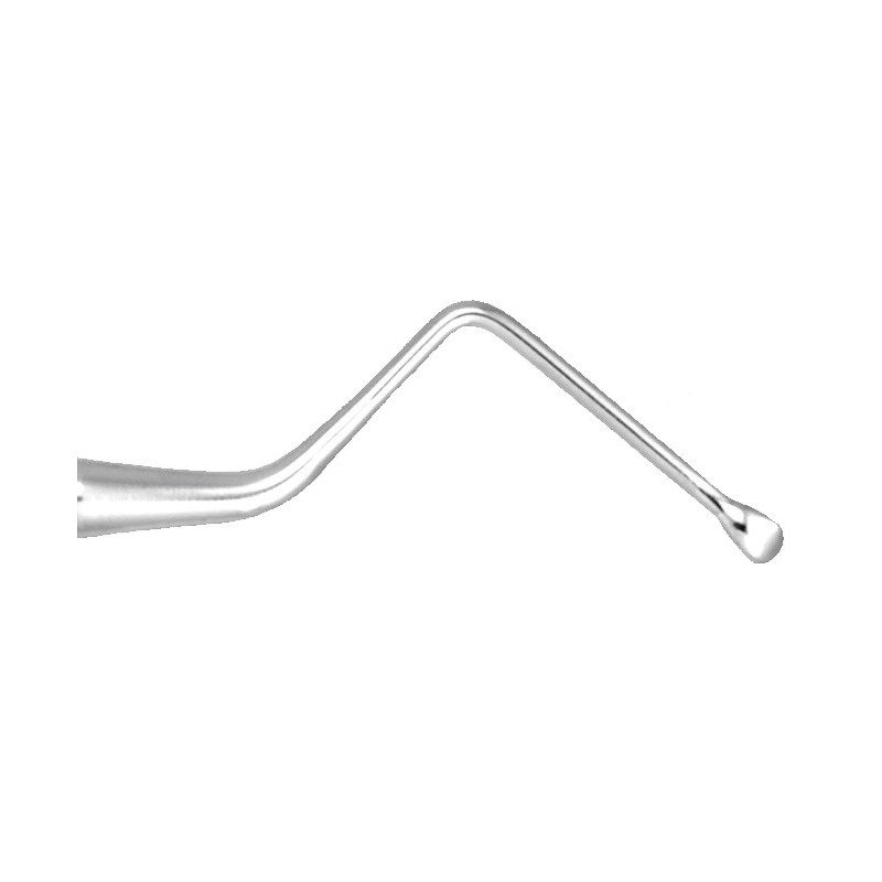surgical curette, (2,8 mm), Miller Nr. 10
