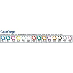 Color Ring Sortiment von Nordent ist in Kategorie Farbringe und wird angeboten von Ukens Dental