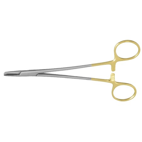 Needle Holder, Crile-Wood, carbide inserts, fine serrations, Nr. 203