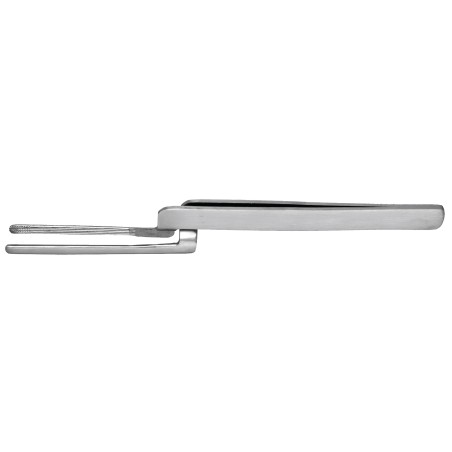 Articulating paper forceps, hardened steel w/cross-serrated tips, APF1