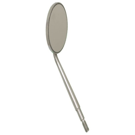 simple shaft (7/8" / 22mm diameter), Rhodium, Nr. 4