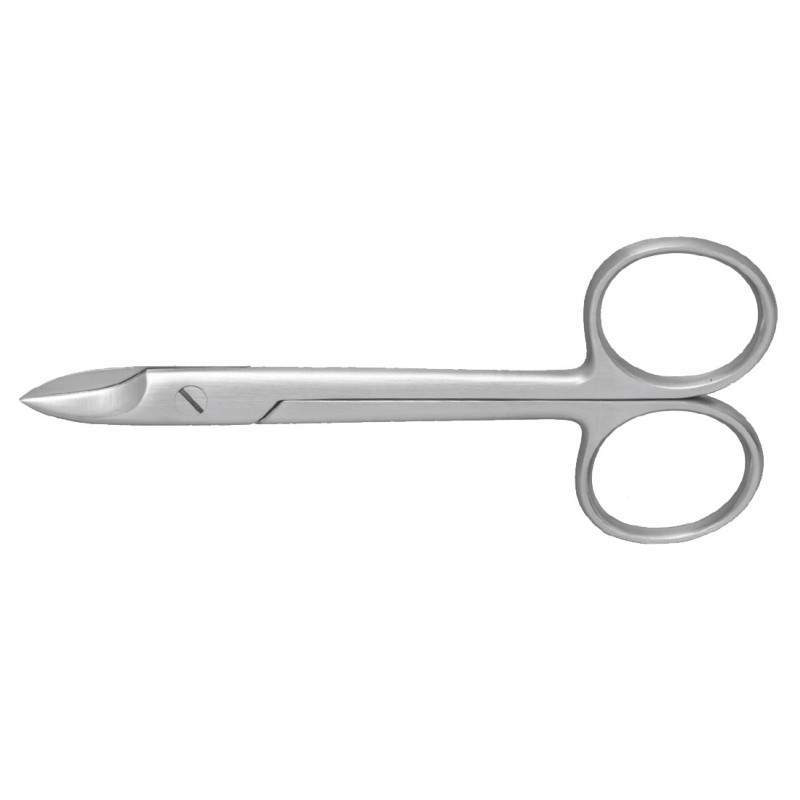 crown & collar scissors curved, 100 mm, Nr. S325