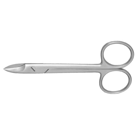 crown & collar scissors curved, 100 mm, Nr. S325