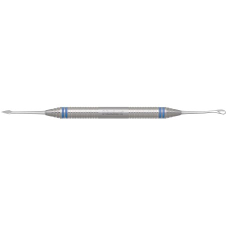 offset teardrop blade combined w/straight spear-shaped blade Buser
